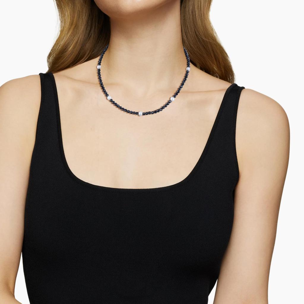 GAVU Spinel Freshwater Pearl Birthstone Power Stone Necklace for Women