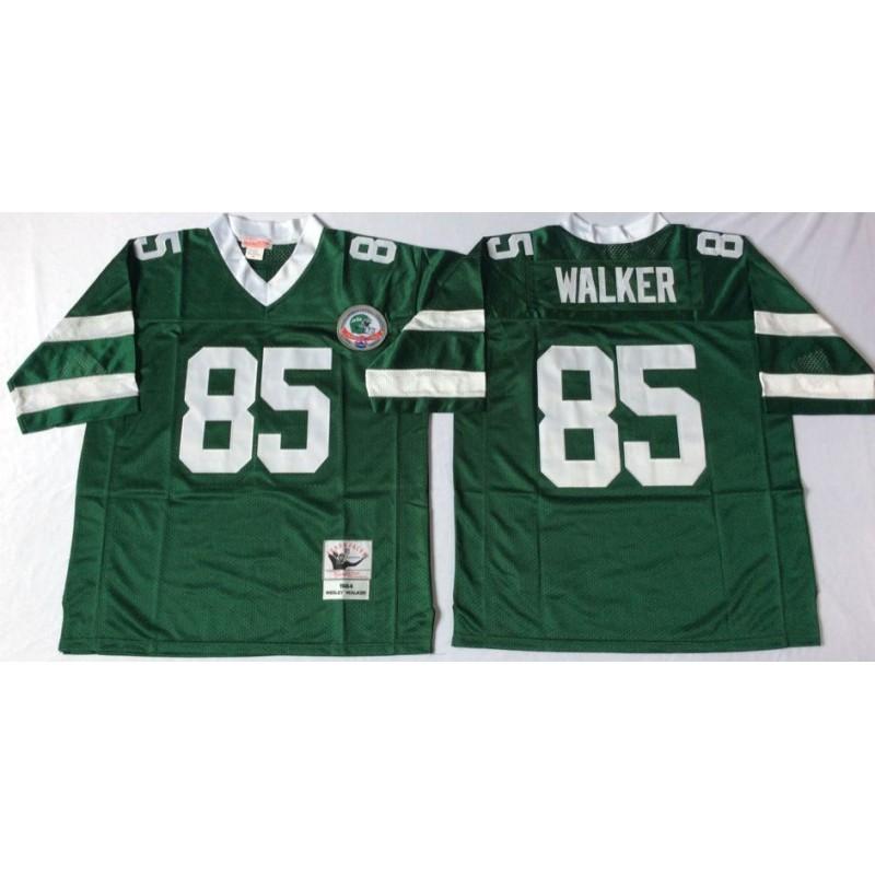 Mens Retro NFL New York Jets Jersey 12 Football Training Uniform Cotton Sportswear Gym Running Outdoor Activities