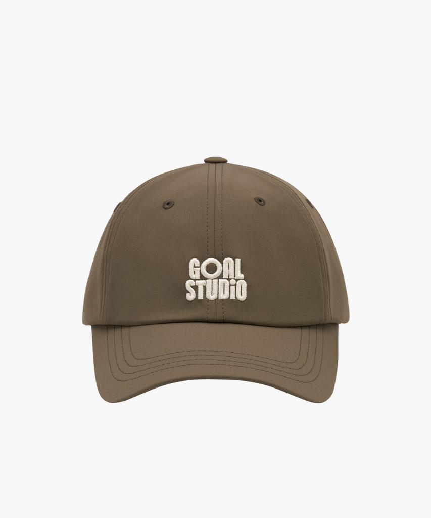 GOALSTUDIO Essential Logo Ball Cap-Dark Brown