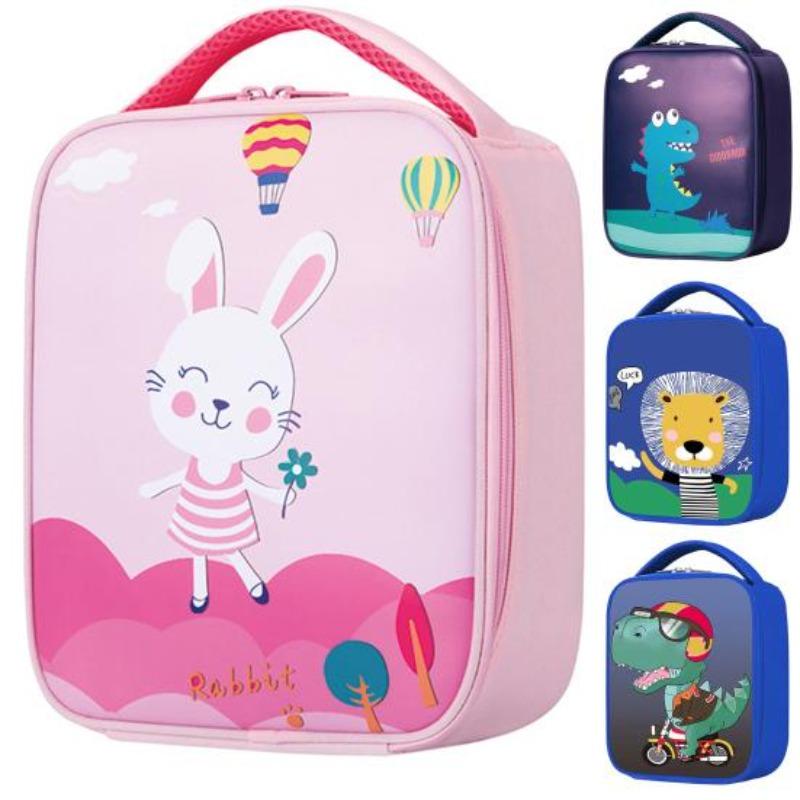 Lunch Box Zipper Closure Reusable Keep Food Warm Cold