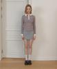 LETERIE Basic H-Line Mini Skirt_Grey