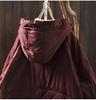 Plus Size Winter Quilted Hooded Jacket - Warm, Stylish, Loose Fit