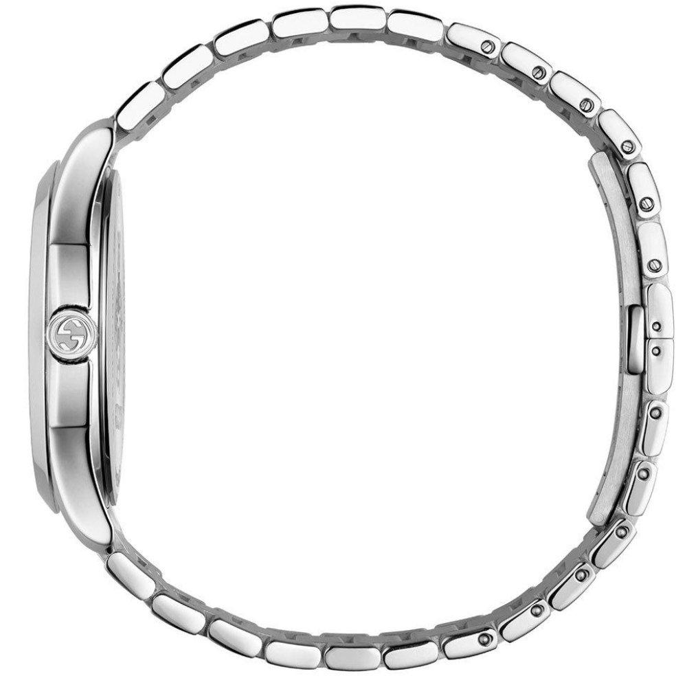 Gucci Orologio unisex con quadrante argento G-Timeless YA1264028A