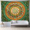 VIKAMA Nordic Mandala Tapestry Large Bohemian Wall Hanging Psychedelic Hippie Home Decor Art Backdrop Cloth