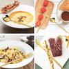 30pcs Gold hammered cutlery set, stainless steel steak cutlery, coffee spoon, teaspoon cutlery, dishwasher safe, beautiful