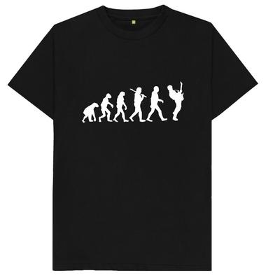Evolution Of Guitars Rock Music Guitar Heavy Metal T Shirt