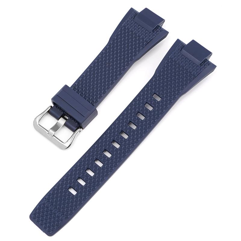 Watch Accessories For Casio G-SHOCK GST-B400 Series Resin Strap Men's Sports Waterproof Rubber Replacement Watchband Bracelet