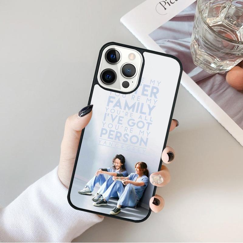 Greys Anatomy You are my person Phone Case Cover For iPhone 17 Air 16 15 14 plus 11 12 13 pro max coque Shell