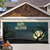 397. Halloween Garage Door Banner Background Cloth Banner Halloween Party Decoration