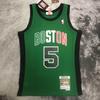 MN hot-pressed 0708 Celtic retro jersey Pierce Garnett Ray Allen embroidered jersey