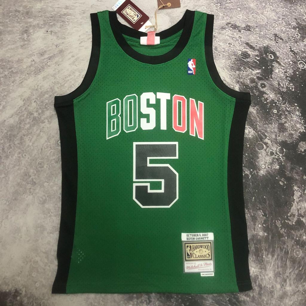 MN hot-pressed 0708 Celtic retro jersey Pierce Garnett Ray Allen embroidered jersey