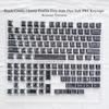 136 Keys Comic White English Korean German Layout Keycaps Dye Sub PBT Keycaps Cherry Profile for MX Switches Gaming Keybaord