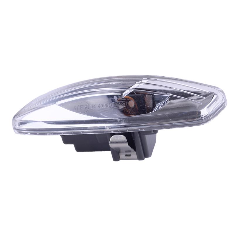 6325G5 Left Side Mirror Marker Turn Signal Indicator Light Clear Lens 12V Fit for Peugeot 207 308 RCZ
