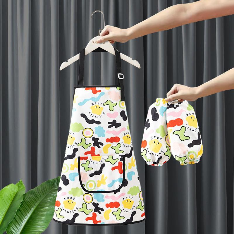 Kids Waterproof Painting Apron Sleeveless & Long Sleeve Smock Toddler Eating Bib Baby Art Craft Overall