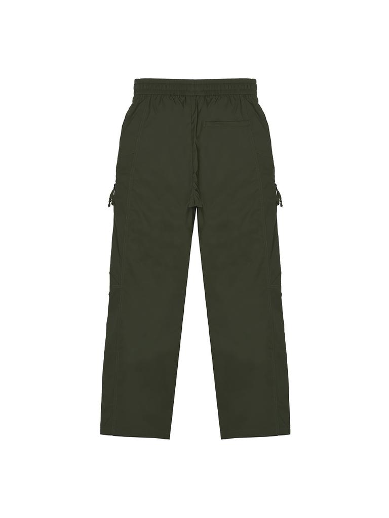 Geulaengdeubotte Dune Zipper Poket Pants [Khaki]