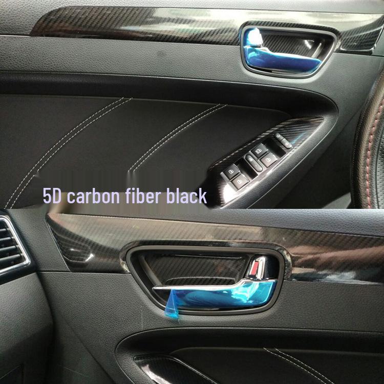 Carbon Fiber Console & Gear Shift Sticker for 16-18 Dongfeng Fengguang 580 Interior