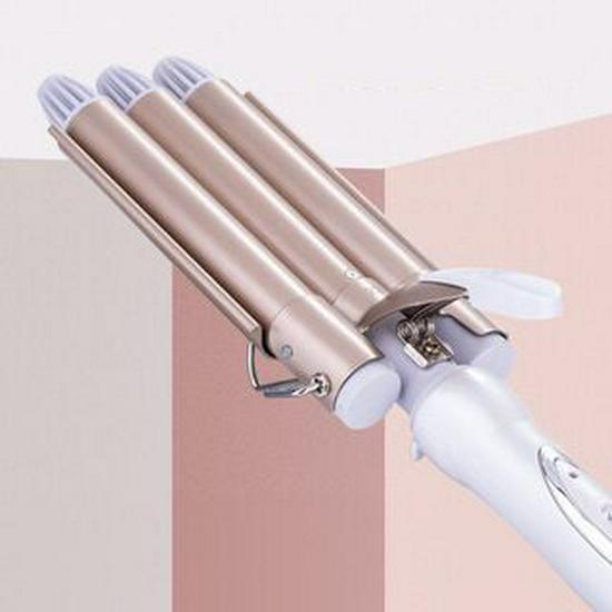 

Jian Da Ceramic Triple Barrel Curling Iron