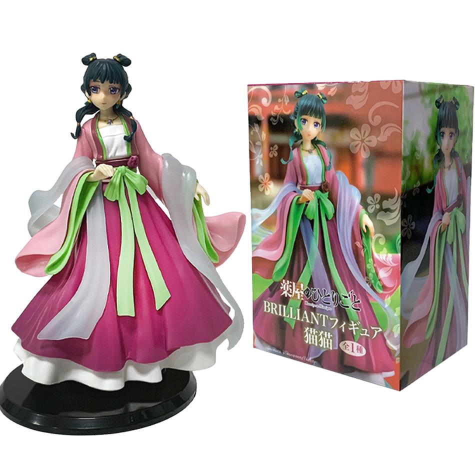 Maomao the Apothecary Diaries Season 2 Anime Figure 21cm PVC Model Toy with Cloak Action Figurine Doll for Collectors