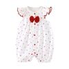Baby Girl Sweet Sleeveless Modal Romper