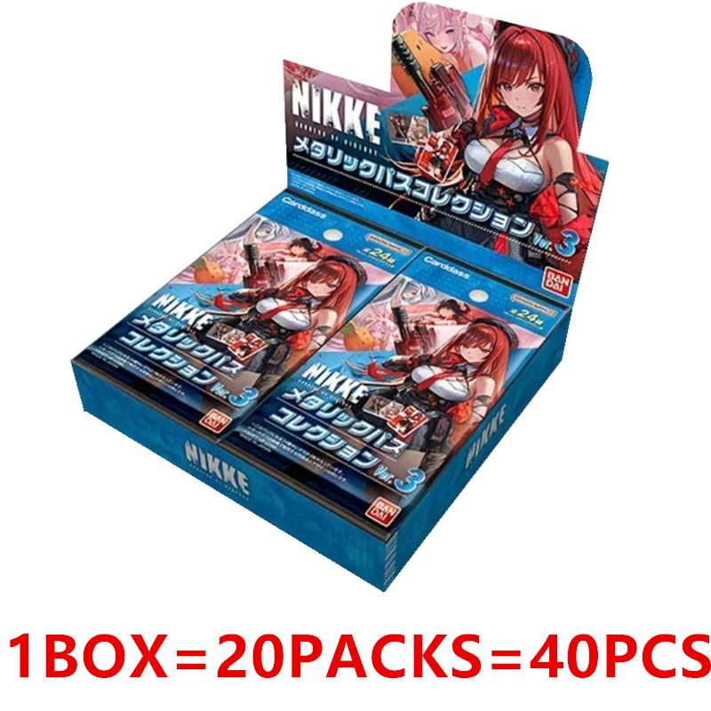 NIKKE: La Dea della Vittoria BT01 BT02 BT03 Carta Metallica Rara Anime Gioco Collezione Carta Giocattoli per Bambini Regalo