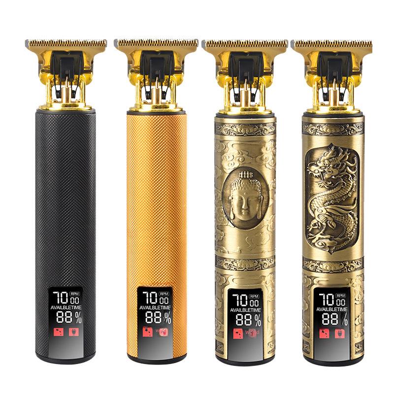 Professional Electric Hair Clippers: Ideal for Men with Oily Hair, Notches and Trimming, Perfect for Barbers and Salons
