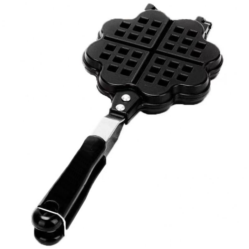 Double-sided Waffle Maker Pan Non-stick Aluminum Griddle Home Kitchen