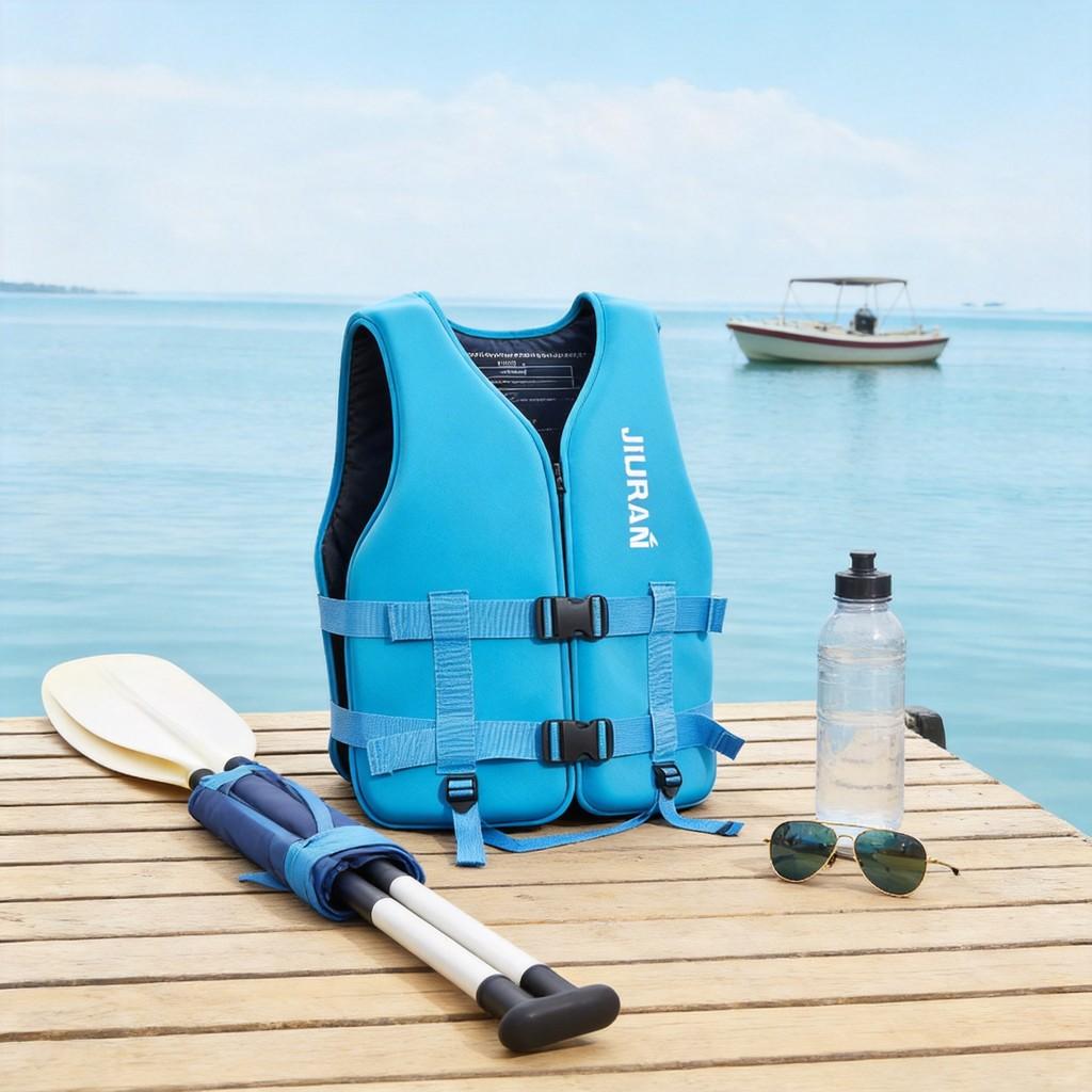 Wassersicherheit Schwimmweste für Erwachsene und Kinder mit Auftriebsschaum für Schwimm- und Angelaktivitäten