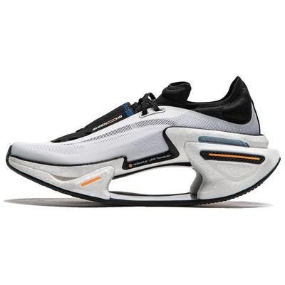 נעלי ריצה Li Ning Shadow 3.0 נמוכות CloudTec לריצות ארוכות וספרינטים יוניסקס שחור לבן ARRU005-1