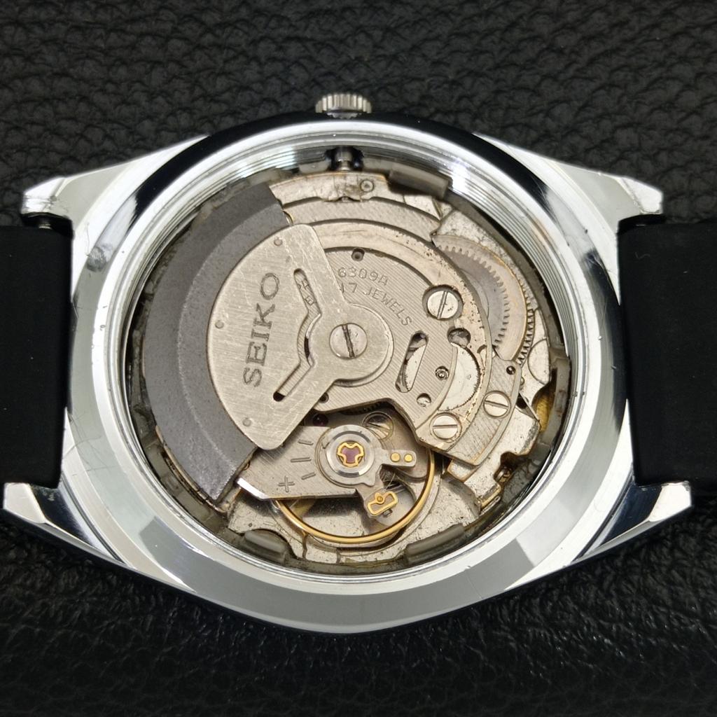 REFURBISHED SEIKO 5 AUTOMATIC 6309A VINTAGE JAPAN MENS WHITE WATCH a442873-1