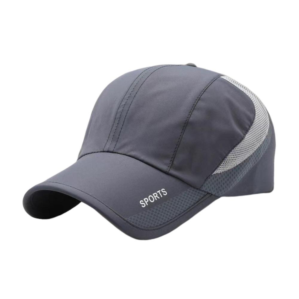 Fashion Summer Quick-drying Baseball Caps Breathable Casual Golf Fishing Cap Adjustable Sunscreen Hats Outdoor Sports
