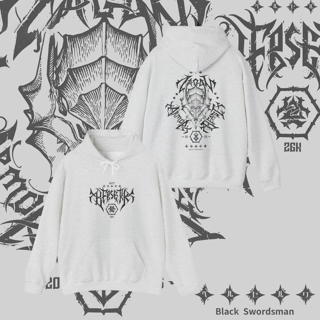 Japanese Anime Berserk Hoodie Men Women Manga Anime Graphic Fleece Warm Streetwear Y2k Oversized Autumn Winter Pullover Tracksuit Female Male Clothing