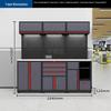 Zhongtengxin Multi-Functional Tool Cabinet & Bicycle Repair Workstation