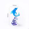 Dolphin Decor Figurine Tank Craft Lovely Statue Garden Bedroom Hallway Sea Ornament