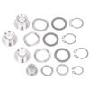 1Set Motorcycle Brake Disc Floating Disc, Stainless Steel Live Rivets , Free Disassembly & Assembly High Quality