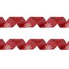 Vibrant Colorful And 2 Meter Long Reindeer Snowflake Ribbon Ideal For Christmas Decoration Tree