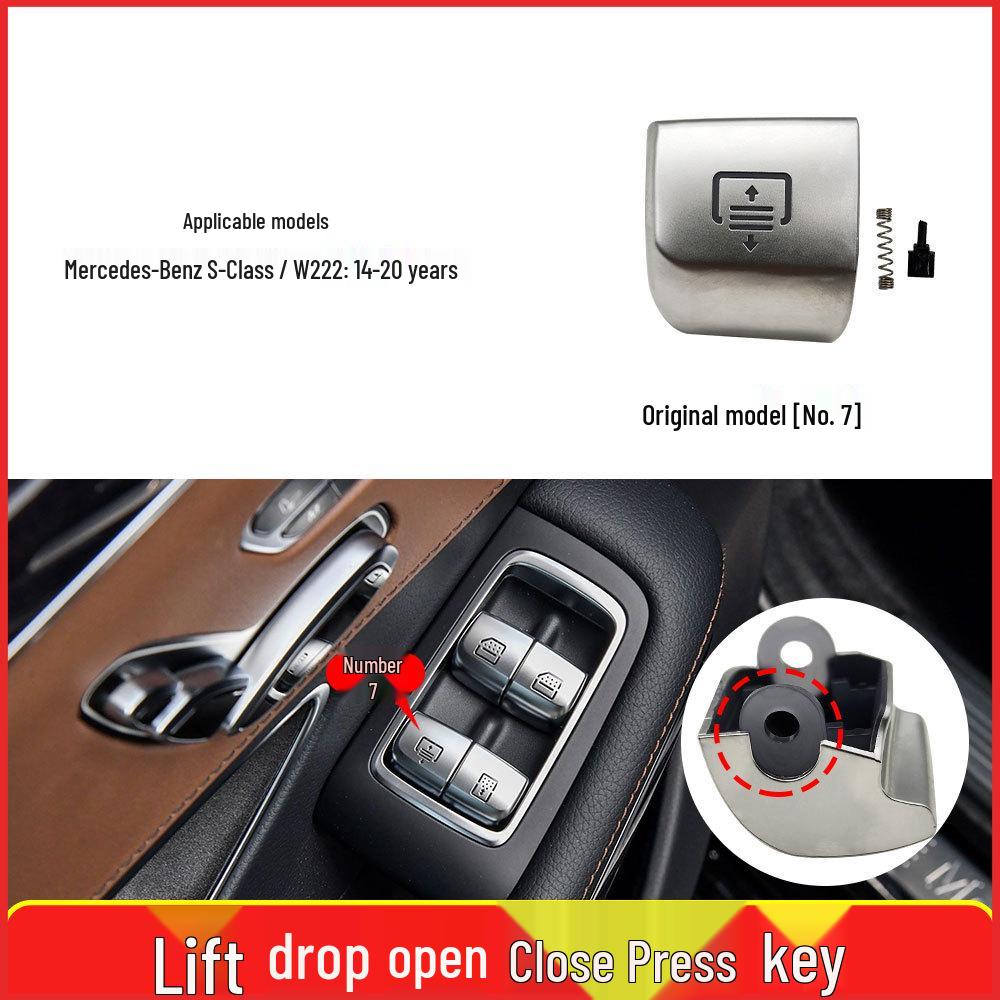 Rear Window Switch for Mercedes-Benz E-Class S-Class W213 W222