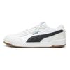 Caracal Unisex Leder Atmungsaktiv Verschleißfest Niedrig geschnitten Skate-Schuhe Puma Weiß Schwarz Grün Grau 369863-44