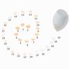 Medium Size Beauty Sponge 4/6 Pieces, Random Color and Shape, Foundation Mixing Beauty Sponge, Liquid, Cream and Powde