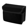 HEROFFIX Car Trash Foldable Portable Trash Black Oxford Cloth 1-Piece Can, Can, 7.5" Long, 2.8" Wide, 5.5" High,