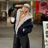 Amerikansk Retro Pelskrage Hettejakke Dame Y2K Streetwear Vinter Ny Fløyel Fortykket Varm Harajuku Løs Casual Jakke