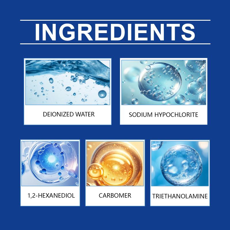 Stain Remover Gel for Kitchen and Bathroom Versatile Mold Removal for Grout Tile Sink Suitable for Vertical Areas