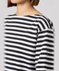 agnes Striped Black b. T-shirt, Unisex, J008, Medium,