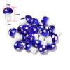 10-20Pcs 16x12mm Liuli Silica Lampwork Mushroom Beads Colourful Loose Glass Beads For Needlework DIY Jewelry Making Accessories