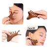 Multifunctional Sandalwood Scalp & Head Massager Comb for Hair Loss and Gua Sha Therapy