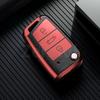 Car Key Cover For Vw Golf 7 Gti Polo T-Cross T-Roc Touran Tiguan Skoda Octavia Rapid Kodiaq Fabia Seat Ibiza Leon Ateca Arona