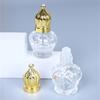 2pcs 15ml Roll On Glass Bottles Empty Perfume Bottles Leakproof Container with Crown Cap Travel Essential Oils Bottles