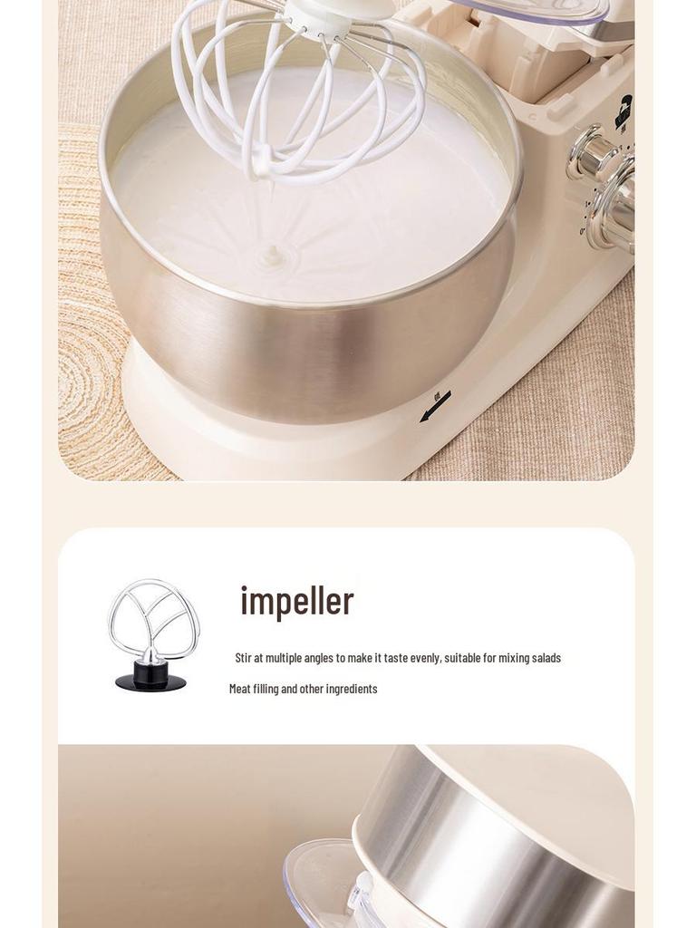 KJ&SH Multifunctional Chef Machine: Household Dough Mixer and Automatic Baking Egg Beater