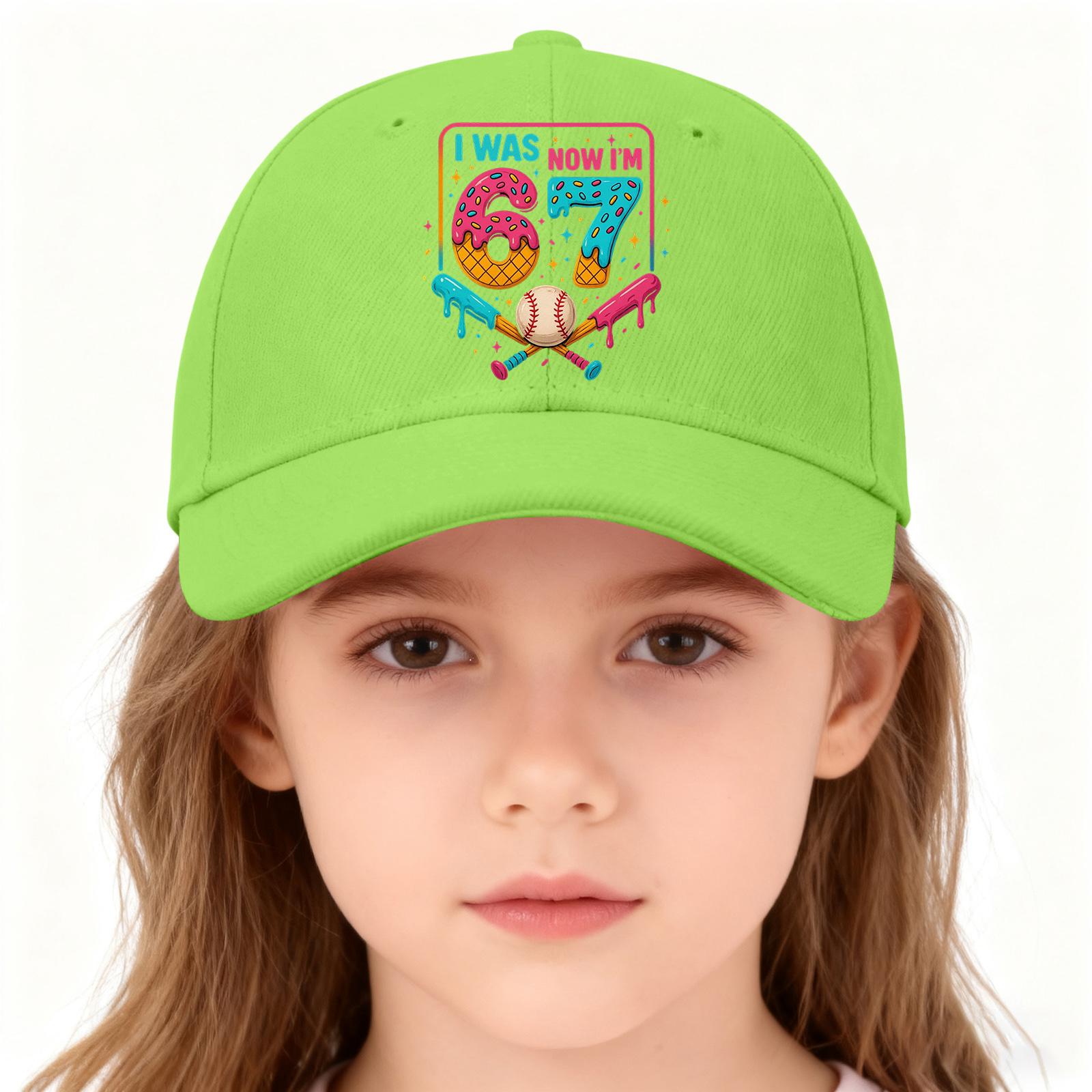 Детская бейсболка, Солнцезащитная кепка, Шляпа-козырек one size