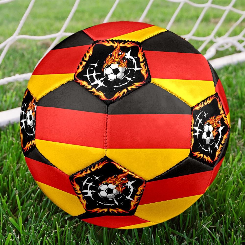 1pc Germany Sports Theme Size 5 Soccer Ball Professional Match Training Football Indoor &Outdoor Sports Ball Lightweight Durable C6622