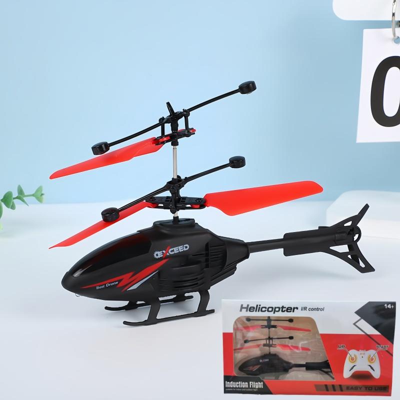 RC Rechargeable Induction Helicopter Simulator, Improves Hands-On & Reaction Abilities, Perfect Gift